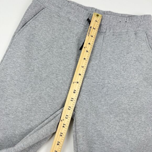 Southpole Authentic Collection Men's Gray Drawstring Fleece Sweat Shorts Medium - Picture 13 of 16